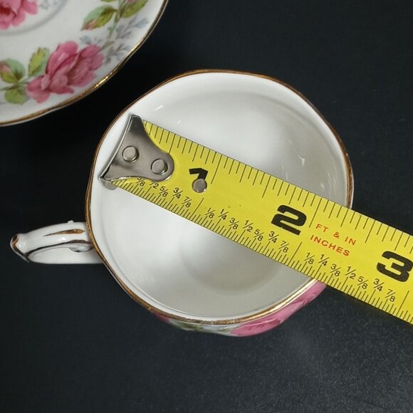 Bell Lady Alexander Rose Tea Cup Saucer Set English Bone China Floral Vintage - Picture 12 of 16